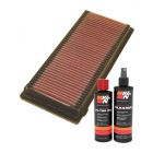 K&N Air Filter 33-2218 + Recharge Kit