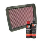 K&N Air Filter 33-2306 + Recharge Kit