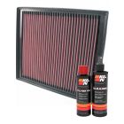 K&N Air Filter 33-2319 + Recharge Kit