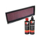 K&N Air Filter 33-2339 + Recharge Kit