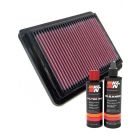 K&N Air Filter 33-2679 + Recharge Kit