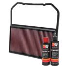 K&N Air Filter 33-2994 + Recharge Kit
