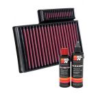 K&N Air Filter 33-5024 + Recharge Kit