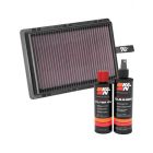 K&N Air Filter 33-5046 + Recharge Kit