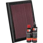 K&N Air Filter 33-5048 + Recharge Kit