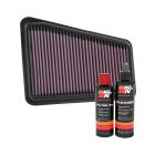 K&N Air Filter 33-5068 + Recharge Kit
