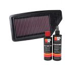 K&N Air Filter 33-5090 + Recharge Kit