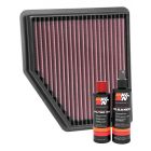 K&N Air Filter 33-5095 + Recharge Kit