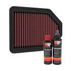 K&N Air Filter 33-5113 + Recharge Kit
