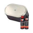 K&N Air Filter 56-1210 + Recharge Kit