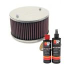K&N Air Filter 56-9098 + Recharge Kit