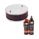 K&N Air Filter 56-9153 + Recharge Kit