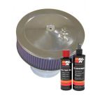 K&N Air Filter 58-1190 + Recharge Kit