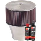 K&N Air Filter 58-1191 + Recharge Kit