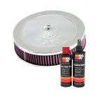 K&N Air Filter 59-3264 + Recharge Kit