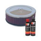 K&N Air Filter 59-3370 + Recharge Kit