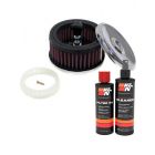 K&N Air Filter 60-0403 + Recharge Kit