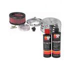 K&N Air Filter 60-0500 + Recharge Kit