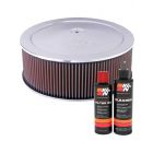 K&N Air Filter 60-1270 + Recharge Kit