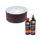 K&N Air Filter 60-1460 + Recharge Kit