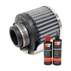 K&N Air Filter 62-1512 + Recharge Kit