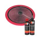 K&N Air Filter 66-1401XR + Recharge Kit