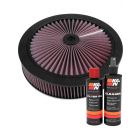 K&N Air Filter 66-3010 + Recharge Kit