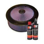 K&N Air Filter 66-3120 + Recharge Kit