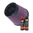 K&N Air Filter AC-4096-1 + Recharge Kit