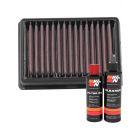 K&N Air Filter BM-1121 + Recharge Kit