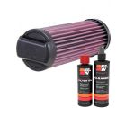 K&N Air Filter CM-1314 + Recharge Kit