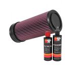 K&N Air Filter CM-9715 + Recharge Kit