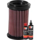 K&N Air Filter DU-6908 + Recharge Kit
