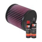 K&N Air Filter E-0655 + Recharge Kit