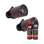 K&N Air Filter E-0658 + Recharge Kit