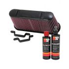 K&N Air Filter E-0782 + Recharge Kit