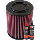 K&N Air Filter E-2988 + Recharge Kit