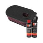 K&N Air Filter E-2998 + Recharge Kit