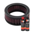 K&N Air Filter E-3200 + Recharge Kit
