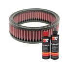 K&N Air Filter E-3212 + Recharge Kit