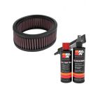 K&N Air Filter E-3226 + Recharge Kit