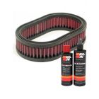 K&N Air Filter E-3321 + Recharge Kit