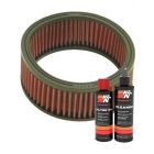 K&N Air Filter E-3322 + Recharge Kit