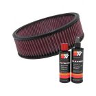 K&N Air Filter E-3530 + Recharge Kit