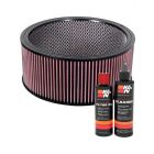 K&N Air Filter E-3770 + Recharge Kit