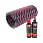 K&N Air Filter E-9235 + Recharge Kit