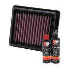 K&N Air Filter HA-0502 + Recharge Kit