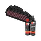 K&N Air Filter HA-3011 + Recharge Kit