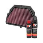 K&N Air Filter HA-6099 + Recharge Kit