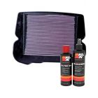 K&N Air Filter HA-8088 + Recharge Kit
